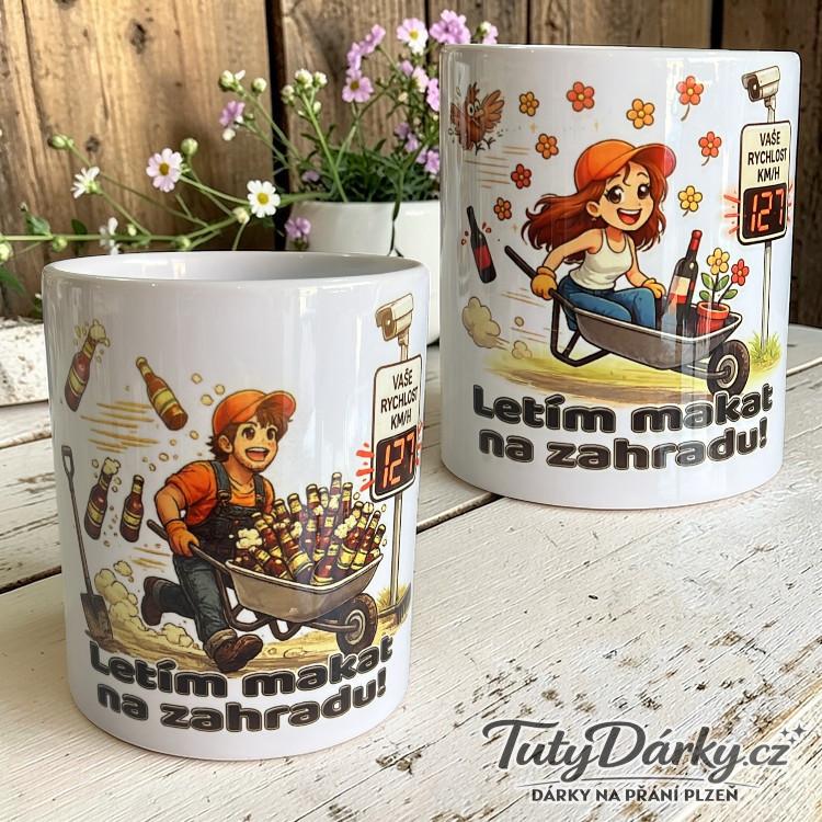Hrnek – Letím makat na zahradu!