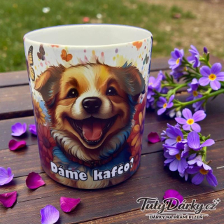 Hrnek - Dáme kafčo? (pes)
