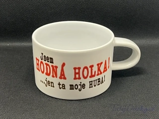 Makronkový hrnek - Jsem hodná holka...jen ta moje huba!