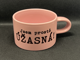 Makronkový hrnek - Jsem prostě úžasná!