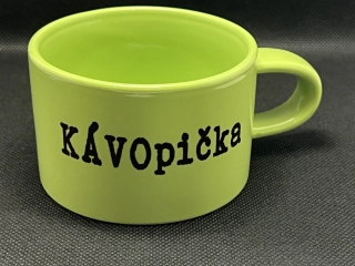 Makronkový hrnek - Kávopička