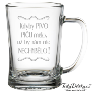 Půllitr - kdyby pivo p*ču mělo
