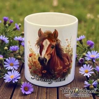 Hrnek - kůň