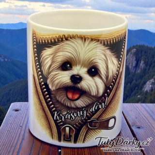 Hrnek - roztomilý pejsek