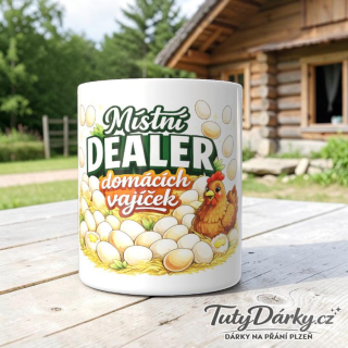 Hrnek - Místní dealer domácích vajíček