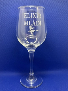 Sklenice na víno - Elixír mládí